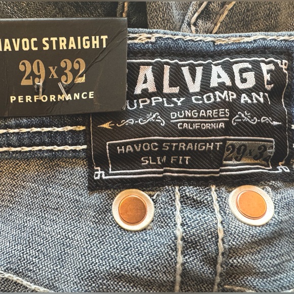 BucklešHavoc Straight Stretch Mens Jean Color-Larissa NWT by Salvage Sup⦠- Picture 9 of 12